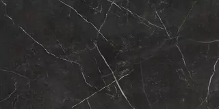 Glazovaná/leštená kamenina Nero Venato 60x120 Marmara